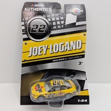 Lionel NASCAR Authentics Joey Logano 22 Pennzoil Mustang 1:64 Yellow Black 2023