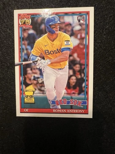 2026 Topps Series 1 Roman Anthony RC T91-71 Boston Red Sox
