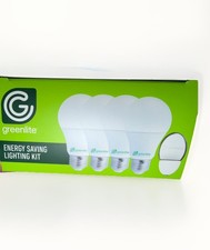 Lot of 20 items Greenlite LED 4 Pack 9W 60W Equivalent Light Bulbs 800 Lumens