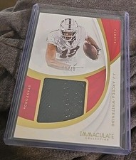 2019 Immaculate Collegiate JJ J.J Arcega Whiteside cleat patch  9/40 STANFORD 
