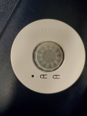 LUTRON LRF2-OCR2B-P-WH 120V Wireless Ceiling Sensor - White