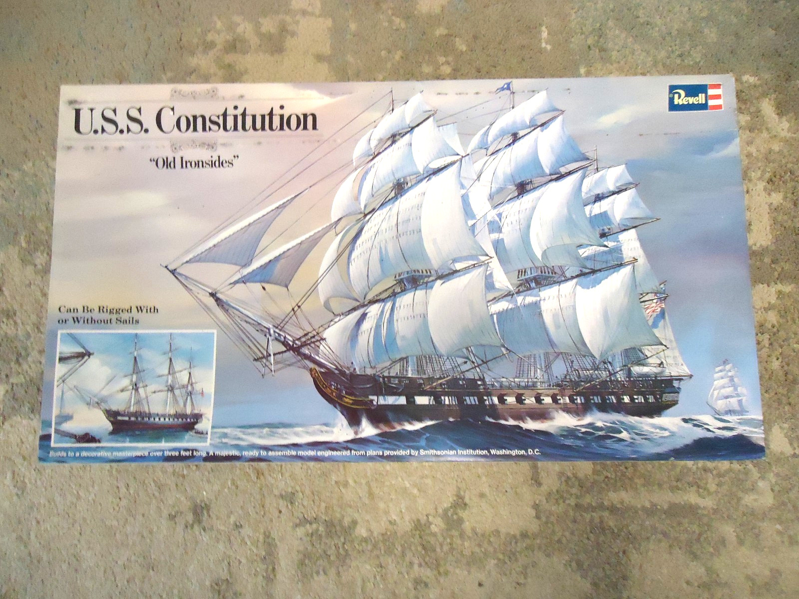 Revell NEW in Open Box  1:96 USS Constitution "Old Ironsides