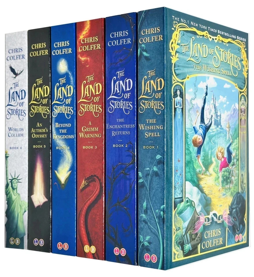 Chris Colfer Land of Stories Complete 6 Books Collection Set