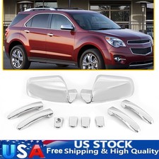 Chrome Mirror Coversdoor Handle Covers Set Fits 1017 Gmc Terrain Chevy Equinox