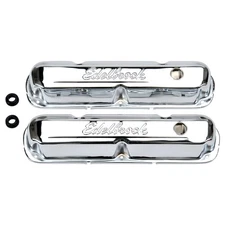 Edelbrock Engine Valve Cover Set Fits 1976 Dodge Monaco