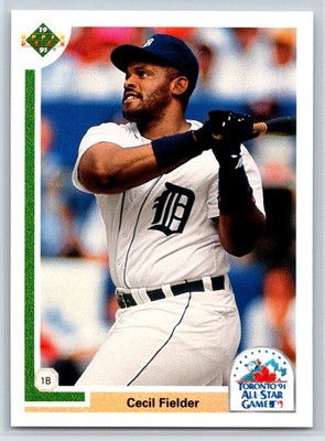 1991 Upper Deck Final Edition Cecil Fielder Detroit Tigers #82F