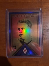 Panini 2022 Phoenix Contours Joe Burrow Yellow Prizm #CT-5 /125  Bengals NFL