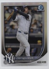 2025 Bowman Chrome Refractor 466/499 Cody Bellinger #78 1i72