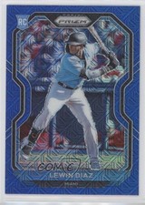 2021 Panini Prizm Blue Mojo Prizm 165/199 Lewin Diaz #50 no9