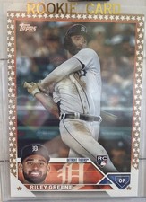 2023 Topps Complete Set - Riley Greene #31 Gold Star (RC)