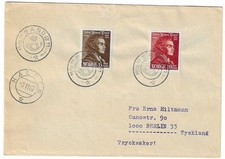 Norwegen Schiffspost Krone-Posthorn Stempel M/S SANDØ