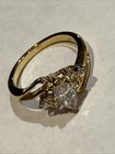 Beautiful Cubic Zirconia Cocktail Ring Size 6.5 — photo 5