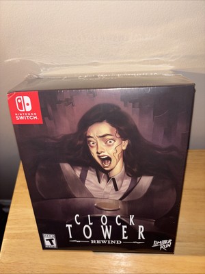 NEW CLOCK TOWER REWIND COLLECTORS EDITION LIMITED RUN GAMES NINTENDO SWITCH!