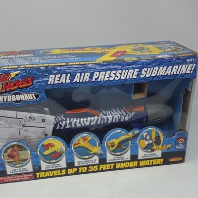Air Hogs Hydronaut Air Pressure Submarine Water Toy, Travels 35ft, Ages 8+