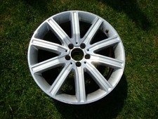 1x Alufelge 19 Zoll 9.5" 5x112 48ET Glanz Silber A2184010902 Mercedes-Benz Cls