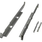 Tripp Lite 4POSTRAILKIT1U 4-Post 1U Universal Adjustable Rack-Mount Shelf Kit -