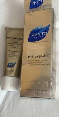 Phyto PhytoKeratine Ultra Repairing Hair Mask 1.7 oz 50ml ~ Brand New in Box