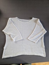 Damen Feinstrick Pullover Gr. 3XL - Weiß/Hel...