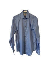 Calvin Klein Men  s Dress Shirt Blue  Size 15/34/35 Slim Fit NWOT