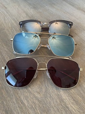 Diff Eyewear Ladies Sunglasses, 3 Pair