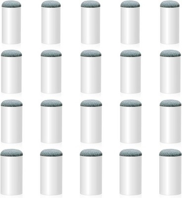 Lens 20Pcs Billiard Pool Cue Tips, Slip on Cue Tips for Pool Stick 13mm/ 12mm