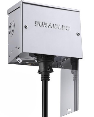 SURAIELEC 30 Amp Generator Power Inlet Box, NEMA L14-30P 