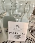 PartyLite ICE CRYSTAL TRIO SET Frosted Votive Tealight Candle Holder P9248 — photo 1
