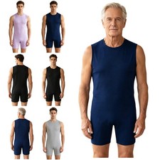 Adults Unisex Anti-strip Rompers Adaptive Nursing Jumpsuit Special Needs Cloth