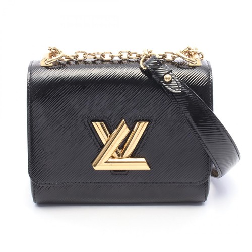 LOUIS VUITTON Twist PM Chain Shoulder Bag M54805 Epi-electric leather Black Used