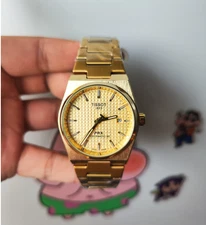 Tissot PRX Powermatic 80 Automatic golden Dial Men's Watch