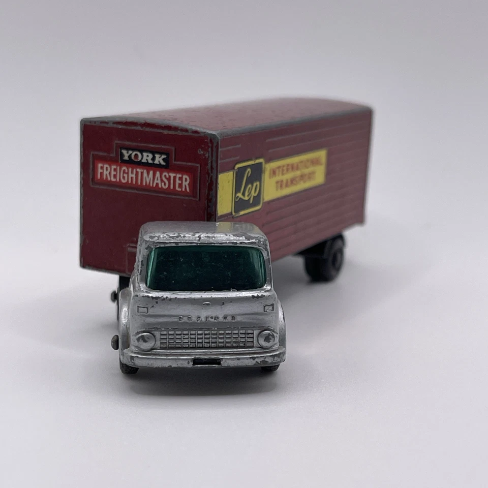Vtg Matchbox Major Pack No 2 Bedford Tractor York Freightmaster Trailer Lesney - Image 2 of 4