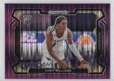 2024 Panini Prizm Draft Picks Purple Pulsar Variations 53/55 Cody Williams 5i3