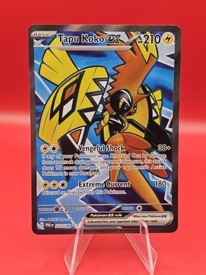 Ri-koko Tapu Koko ex #222/182 SV04: Paradox Rift Near Mint or Better | eBay