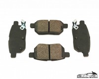 Bremsbelagsatz Akebono-System Hinten FüR Aston Martin Cygnet Trezia Ab 05->