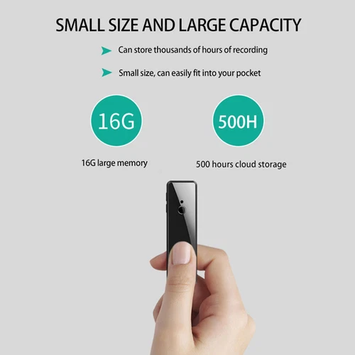 Smart Recording Translator Mini Language Voice Translator Device With Simulta FY