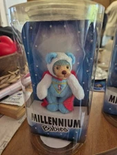 Raikes Super Blue Baby Miniature Millennium Babies Bear Limited Edition of 500