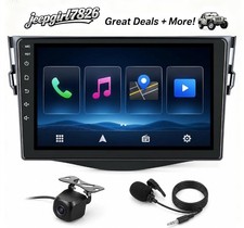 Car Stereo Radio 2007-2012 Toyota RAV4 9  Touchscreen Wireless CarPlay Android