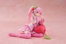 Vocaloid Hatsune Miku Desktop Cute Figure Toy Sakura Miku Cherry Cushion T40297