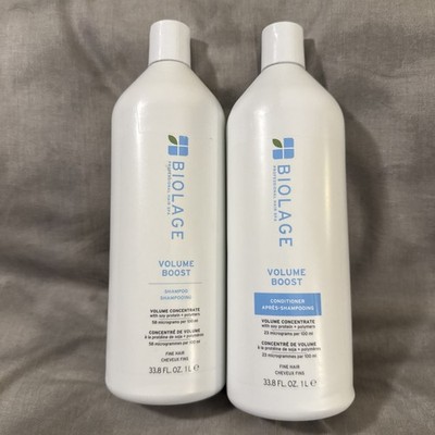 Biolage VolumeBoost Shampoo & Conditioner for Fine Hair 33.8 oz VARY PACKAGING