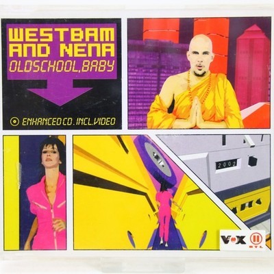 Music Musik MAXI CD WestBam And Nena   Oldschool, Baby Sehr Gut