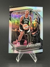 2025 Panini Prizm WNBA #57 Jewell Loyd Silver Prizms Las Vegas Aces
