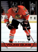 2006-07 Upper Deck Young Guns (A) Dustin Byfuglien Rookie Chicago Blackhawks