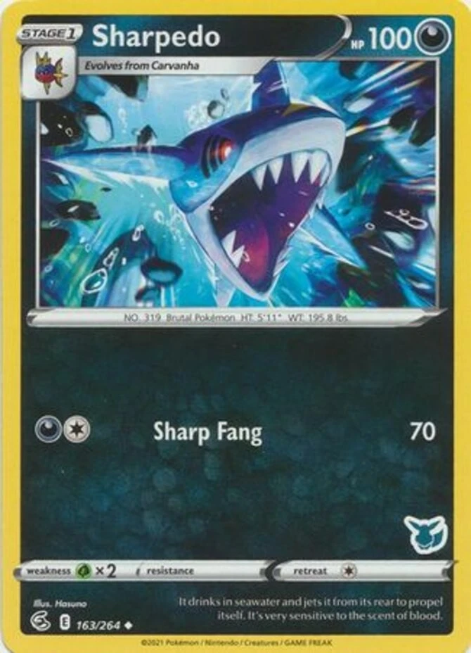 Sharpedo Pokémon TCG Cards for sale | eBay