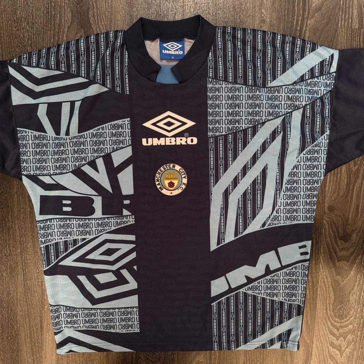 Umbro Manchester City Training Kit Memorabilia Football Shirts