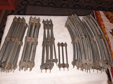large lot of lionel/marx 3 rail track O27 scale 18 Straight & 16 Curved 