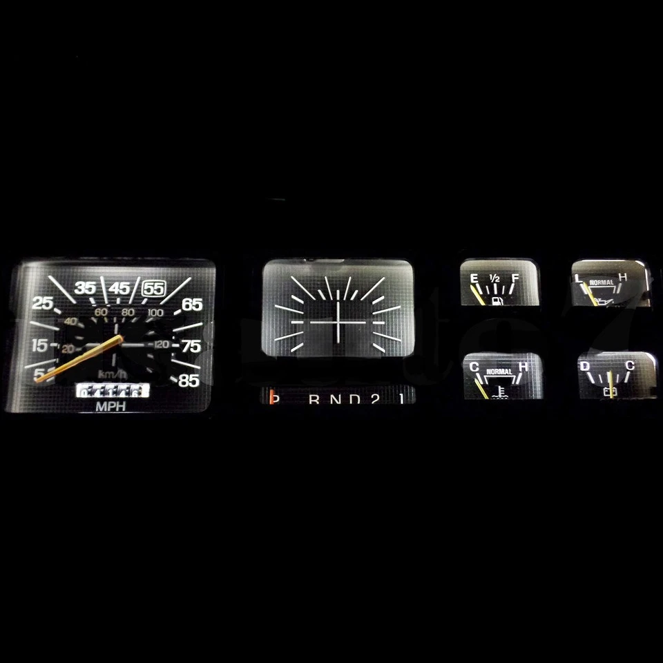Speedometer Speedo LED Dash Bulbs Kit White For Ford 80-86 F150 F250 F350 Truck - Image 4 of 4