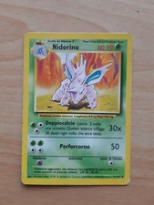 1 Nidorino - Carta Pokémon - Comune - Prima generazione - PERFETTA!