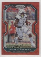 2020 Panini Prizm Rookie Red Wave Prizm 13/149 Michael Warren II #345 02sw