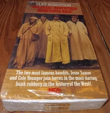 The Great Northfield Minnesota Raid Rare SEALED Betamax BETA Hi Fi Tape NOT VHS