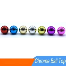 Arcade Ball Top Chrome Handle for SANWA Arcade1up SEIMITSU Joystick Replacement